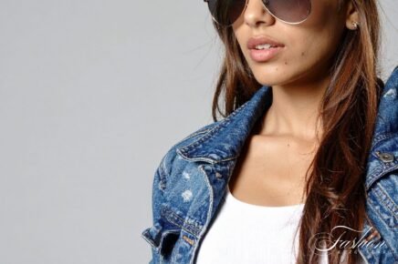 women jacket denim jeans