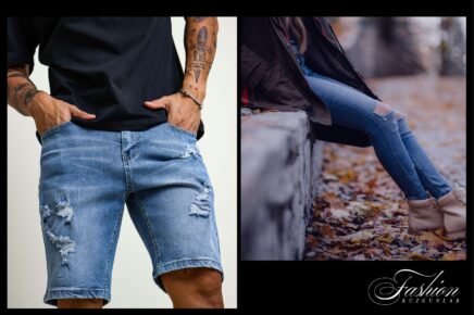 mens and women ripped jeans producer