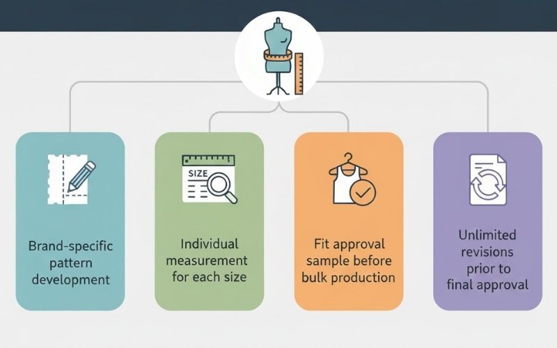 Pattern & Fit Control Consistency Across All Sizes