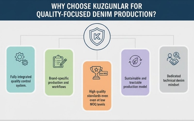Why Choose Kuzgunlar for Quality-Focused Denim Production