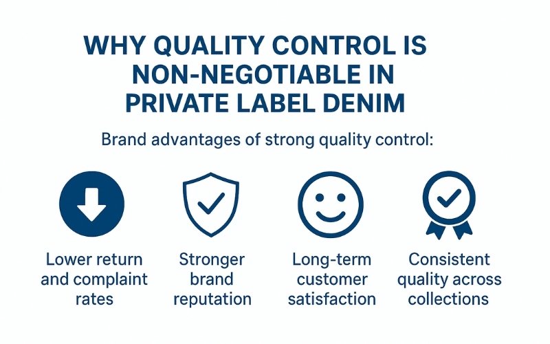 Why Quality Control Is Non-Negotiable in Private Label Denim