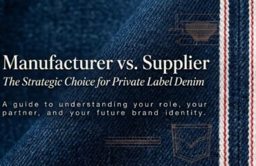 Denim Manufacturer vs Supplier (1) Denim Manufacturer vs Supplier
