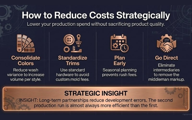 How Much Does It Cost to Manufacture Custom Jeans? 10 How to Reduce Your Custom Jeans Manufacturing Cost (Strategically)