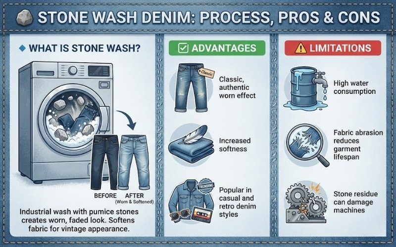 Stone Wash Denim