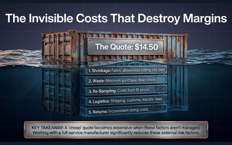 How Much Does It Cost to Manufacture Custom Jeans? 7 The Hidden Costs That Destroy Denim Brand Margins