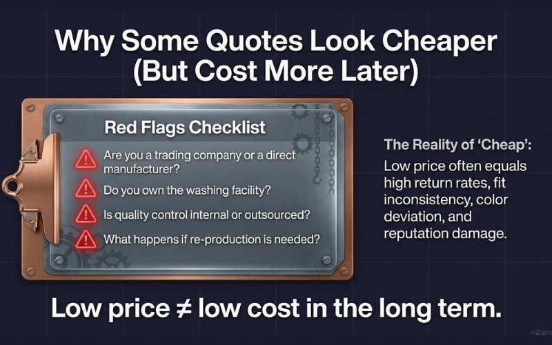 How Much Does It Cost to Manufacture Custom Jeans? 9 Why Some Quotes Look Cheaper (But Cost More Later)