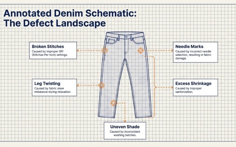 AQL Standards and Quality Metrics in Denim Manufacturing