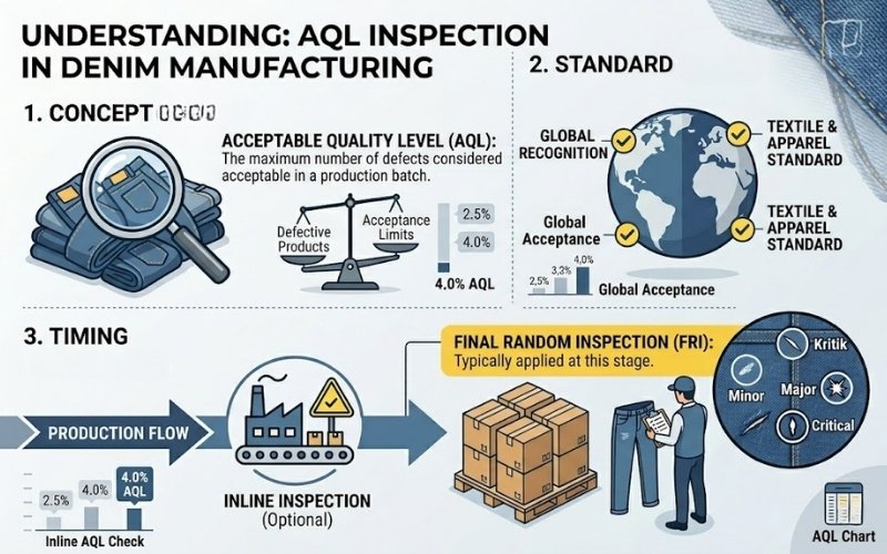 What Is AQL Inspection in Denim Manufacturing