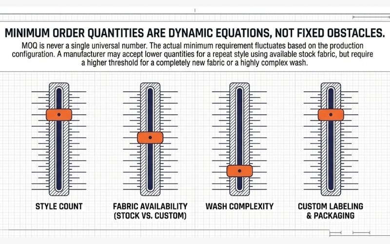 How to Choose a Denim Manufacturer for Your Fashion Brand 4 MOQ Before Comparing Prices