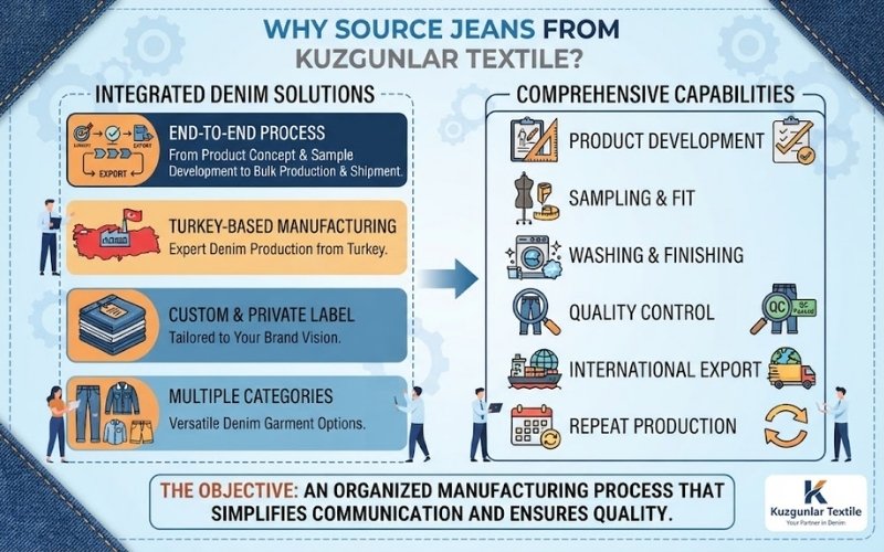 How to Source Jeans from Turkey 12 Why Source Jeans from Kuzgunlar Textile